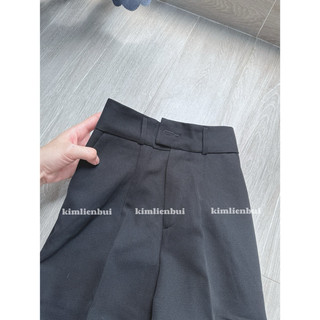 [Mã 8T) Quần Nút Cài Lệch Form 9 Tấc