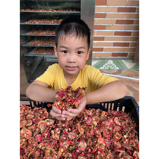 Quả chay ruột đỏ phơi khô 1kg sản xuất 2024