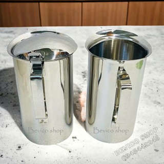 Ca ống inox 2 lít | ca đánh sữa, cafe, đựng nước...