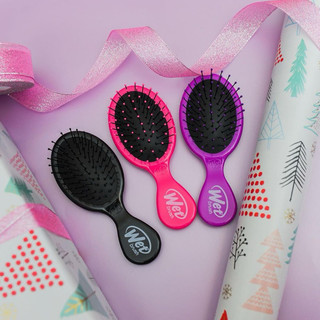 Lược gỡ rối Wet Brush mini màu tím