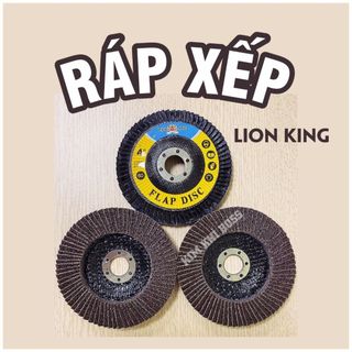 Đá ráp xếp lion king d100 - nhám xếp - đá mài ráp xếp