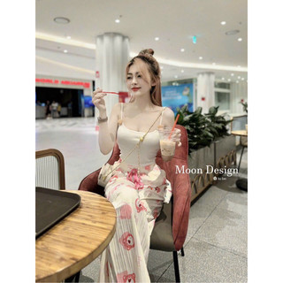 SET BỘ ÁO 2 DÂY THUN GÂN TĂM QUẦN ĐŨI XỐP ỐNG RỘNG _SET ĐỒ NỮ ỐNG RỘNG MẶC NHÀ ĐI CHƠI _ XƯỞNG MAY THU LÊ