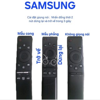 Remote điều khiển tivi SAMSUNG có giọng nói chính hãng -  Giải pháp cho trải nghiệm xem Tivi