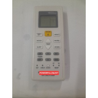 Remote điều khiển máy lạnh PANASONIC.
