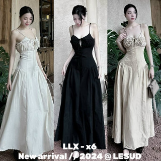 Váy 2s Thô Maxi Chun Ngực • Melanie Boutique