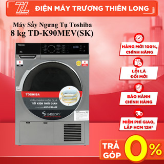 Td-k90mev - máy sấy ngưng tụ toshiba 8 kg td-k90mev - giao toàn quốc
