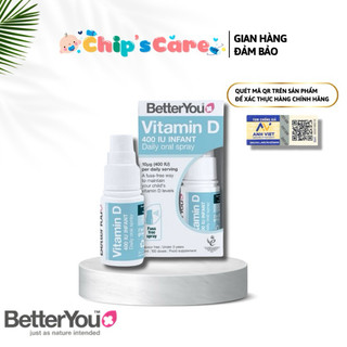 D3 Dlux thuần dạng xịt của BetterYou Better You Anh quốc cho bé