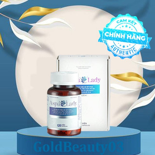 Viên Uống Aspa Lady hộp 120 viên CHÍNH HÃNG Cân Bằng Nội Tiết Tố Nữ, Làm Đẹp Da, Chống Lão Hoá
