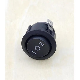 Công tắc tròn 3 chân 2 chế độ bật tắt on-off-on 125v 10a - 250v 6a