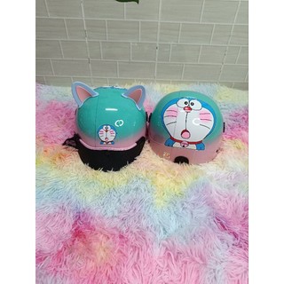 nón bảo hiểm doremon siêu đáng iu ( tặng kèm tại)