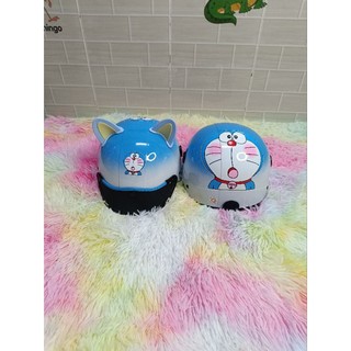 nón bảo hiểm doremon siêu đáng iu ( tặng kèm tại)