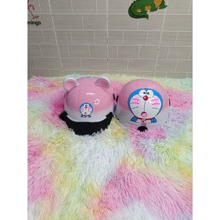 nón bảo hiểm doremon siêu đáng iu ( tặng kèm tại)