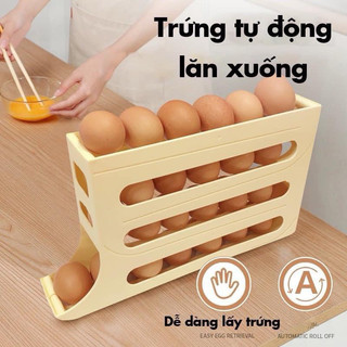 Khay Đựng Trứng Tự lăn. khay đựng trứng
