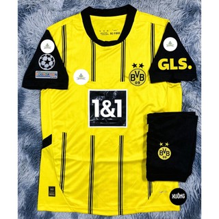 Bộ Áo bóng đá Dortmund sân nhà mùa giải 2024 - 2025 hàng super Thailand chuẩn thi đấu bản Fan