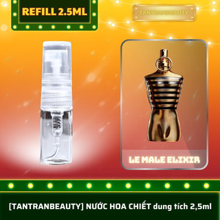 LE MALE ELIXIR [nước hoa nam refill 2,5ml]