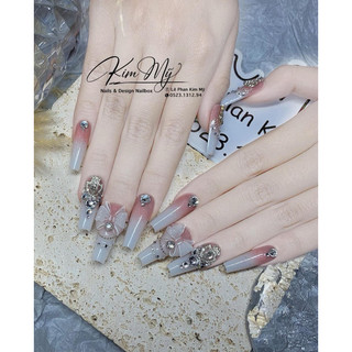 Nơ Bột Nail - Nơ Bột Hot Trend Trang Trí Móng( giá 1cái)