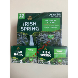 Xà bông cục irish spring 113g