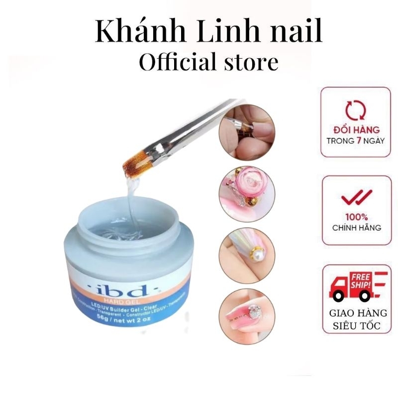 Gel đắp móng Ibd , Gel ibd lạnh không nóng (hàng chính hãng)