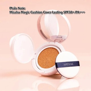 Phấn nước kiềm dầu Missha Magic Cushion Cover Lasting Màu Hồng