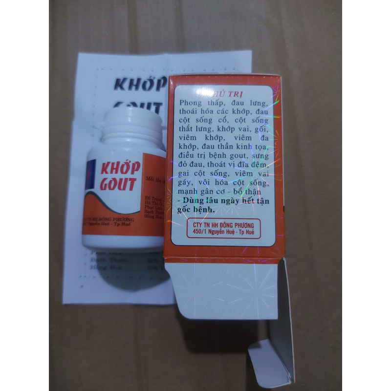 KHỚP GOUT VIỆT NAM CHÍNH HÃNG HỖ TRỢ XƯƠNG KHỚP VÀ GOUT