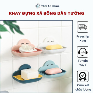 Kệ Để Bánh Xà Phòng Xà Bông Dán Tường Hình Đám Mây