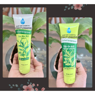 Sữa rửa mặt nhật việt trà xanh tinh chất serum