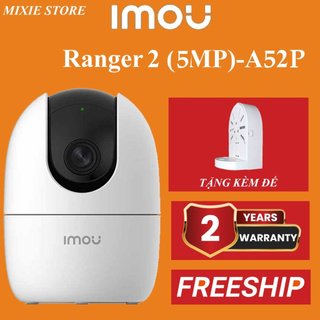 Imou ranger 2 5mp - a52 - camera trong nhà chuẩn 3k, quay quét toàn cảnh, đàm thoại 2 chiều