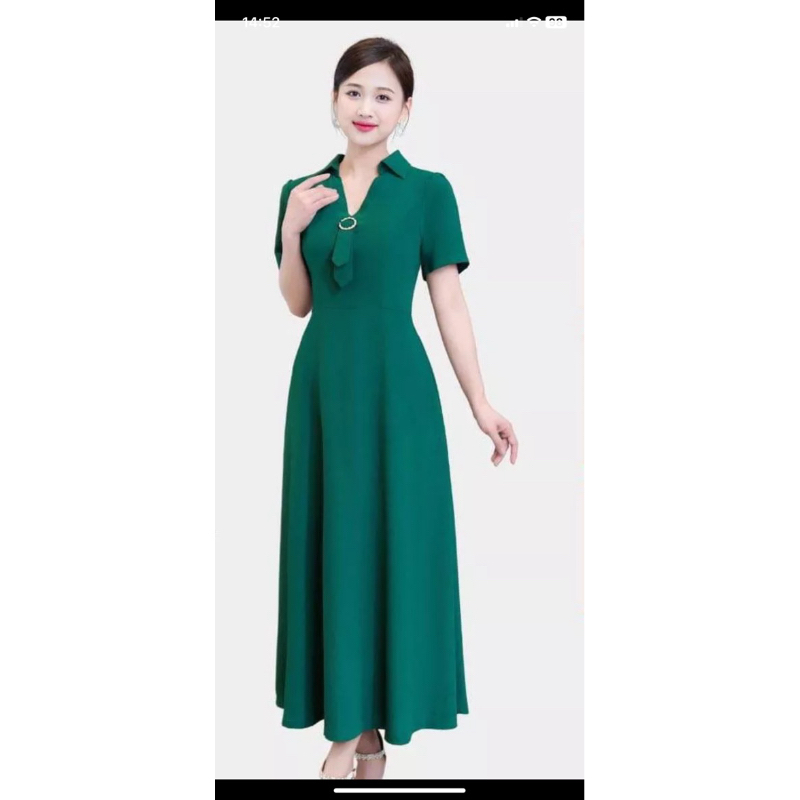 đầm lụa mango tk.