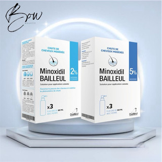 Xịt mọc tóc Minoxidil Bailleul 2% 5% Pháp - giảm rụng tóc và kích thích mọc tóc. 