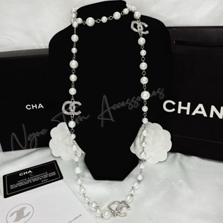 Vòng cổ nữ dây dài siêu hot, dây chuyền ngọc mặc áo dài tết cực xinh