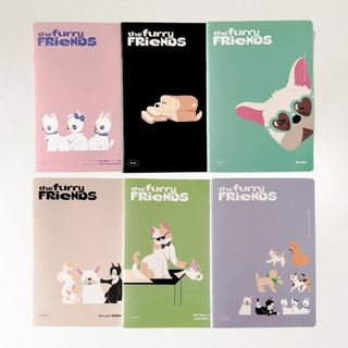 Vở 120 trang kẻ ngang dot caro Crabit x SGT The Furry Friends