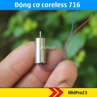 Động cơ coreless 716 3.7v 40000rpm