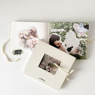  Sổ scrapbook ảnh sổ kỉ niệm lưu ảnh lưu bút làm nhật ký Crabit x SGT The Furry Friends 