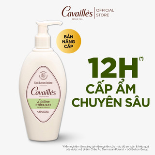 Dung Dịch Vệ Sinh Cấp Ẩm Chuyên Sâu CAVAILLÈS Hydratant | Hỗ Trợ Cân Bằng Nội Tiết Tố, Đẩy Lùi Khô Hạn 250ml