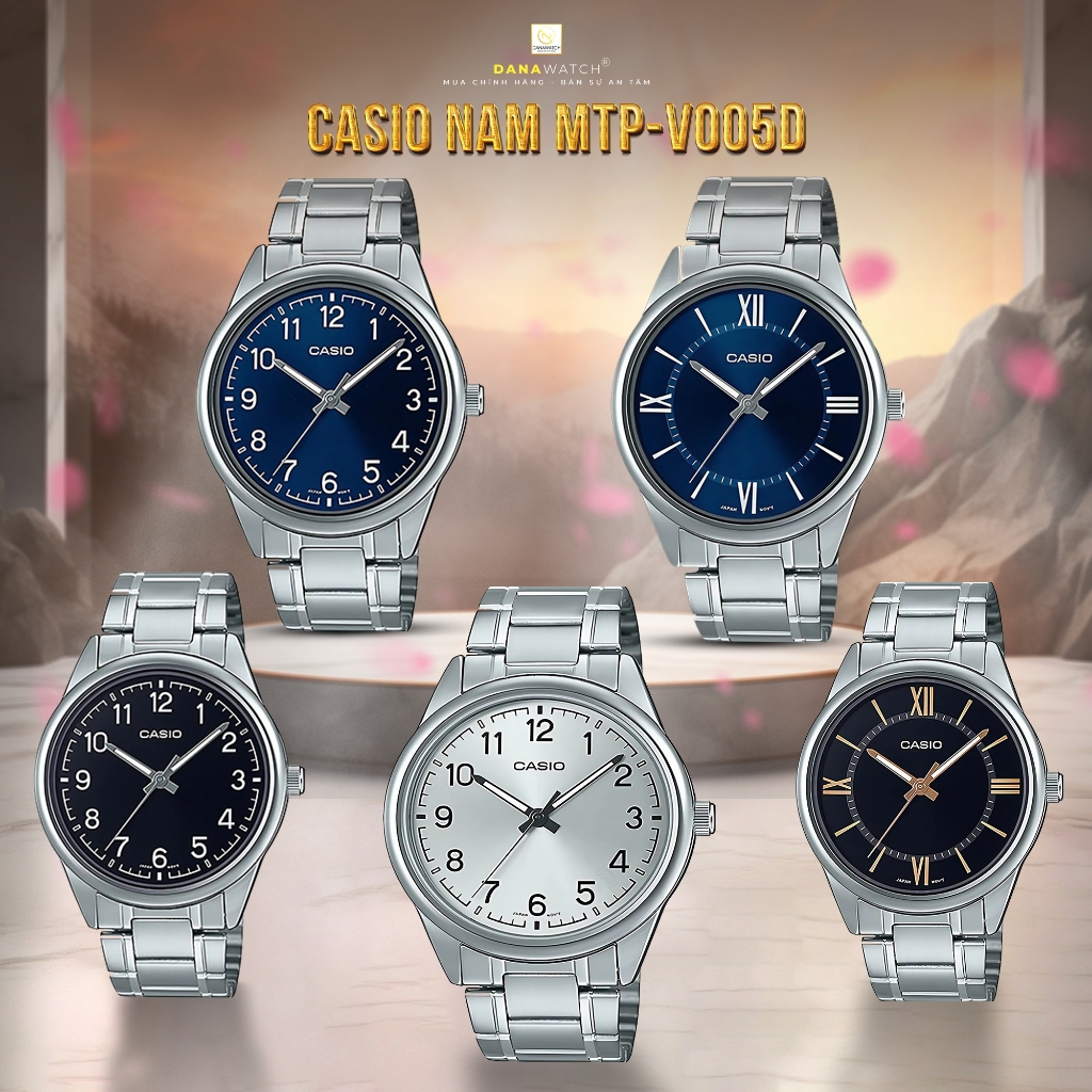 Đồng hồ Nam Casio  MTP-V005D-2B5UDF