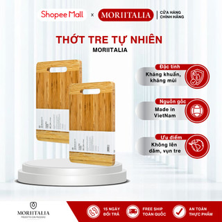Thớt tre tự nhiên Moriitalia an toàn kháng khuẩn độ bền cao THOT00008068