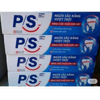 Combo 3 cây kem đánh răng P/S ngừa sâu răng vượt trội 180g
