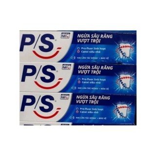Combo 3 cây kem đánh răng P/S ngừa sâu răng vượt trội 180g