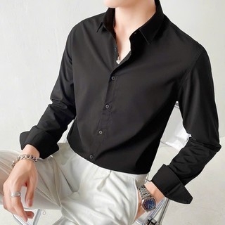 Áo sơ mi nam , chất lụa không nhăn không bai nhão mẫu MS4643