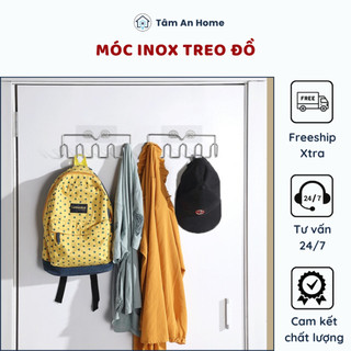 Móc Chữ "V" Treo Đồ Inox Dán Tường