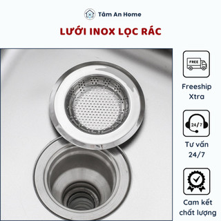 Dụng Cụ Lọc Ngăn Rác INOX Cho Bồn Rửa Chén