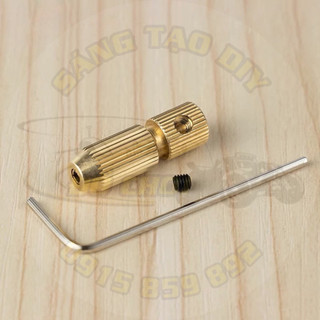 Đầu kẹp mũi khoan mini 2mm - 2.3mm - 3.17mm dùng cho motor 180 - 380 - 550