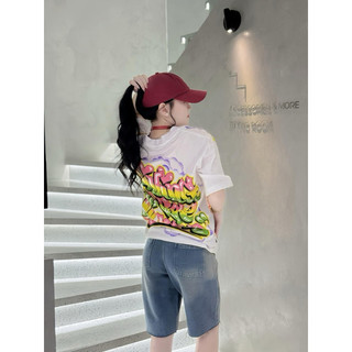 SET ÁO THUN KÈM SHORT JEANS NGỐ (KÈM VIDEO HÌNH THẬT)