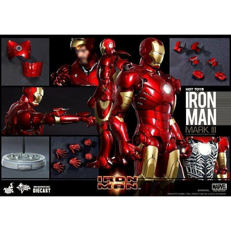 Mô hình Hottoys 1/6 Iron Man Tổng hợp