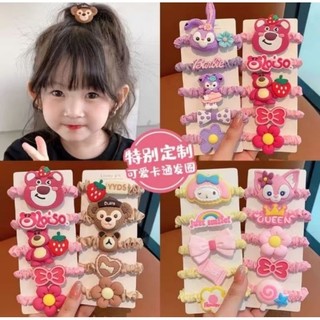 1 chiếc cột tóc nhiều hình dễ thương cho bạn gái cho bé gái