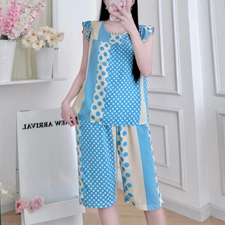 Bộ Lanh Lửng Cánh Tiên LCT100 VNXK 45-75kg, chất tole 2 da loại 1 mịn mát, mặc nhà mát đẹp