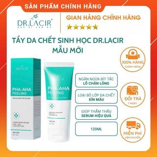 [HÀNG CHÍNH HÃNG] Tẩy da chết sinh học Dr.Lacir 100ml dịu nhẹ không gây bào mòn da không chứa cồn