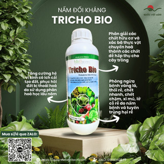 Trichoderma nấm đối kháng - tricho bio - 1 lít