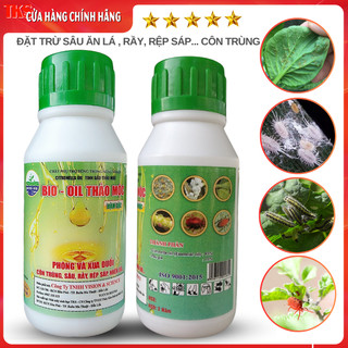 Oil tinh dầu thảo mộc trừ côn trùng sinh học -đậm đặc 100ml