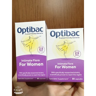 (date 2026) Men vi sinh Optibac tím cho phụ nữ